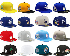 New Los Angeles Dodgers New Era MLB Baseball Cap 59FIFTY 5950 Unisex picture