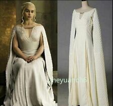 Cosplay Game of Thrones Daenerys Targaryen Dress Costume Suit Stage Party Women picture