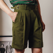 British Men's Gurkha Shorts Loose Bermuda Shorts Army Pants Walk Casual Shorts picture