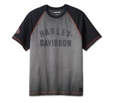 Harley-Davidson Men's Iron Bond Raglan Tee, Gray - 99001-23VM picture
