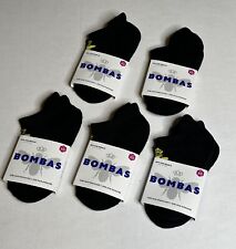 Lot Of 5 Bombas Ankle Socks Kids Size XS Black picture