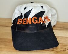 Logo 7 Vintage 90s Youth Cincinnati Bengals Sharktooth Snapback Hat picture