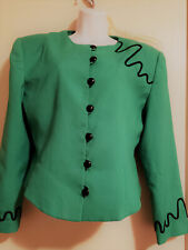Vintage E.H. Woods Womens Size 12 Green  Jacket picture