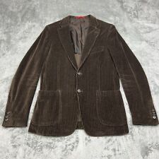 Isaia Blazer Mens 40 Regular Brown Cotton Cashmere Sport Coat Designer Italy picture