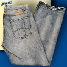 Armani Exchange Wide Straight Leg Jeans Men's Sz 33   See Measurement On Photos picture