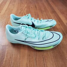 Nike Air Zoom Maxfly Track & Field Spikes Mens Sz 15 Cleats Shoes Mint Foam  picture