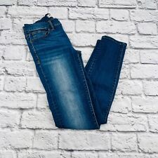 Madewell Jeans Women Size 24 Blue Medium Wash Low Rise Stretch Skinny picture