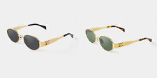 Celine CL40235U Triomphe Metal Sunglasses Gold Frame picture