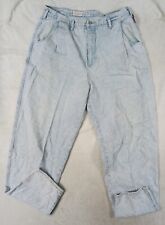 Coca Cola Coke Light Wash High Waist Denim Jeans Vintage Cotton 1986  picture