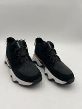 Sorel Women's Kinetic Impact Caribou Waterproof Shoes Black, Sea Salt Size 7.5 picture