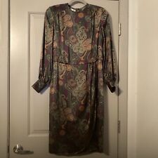 Umi Collections By Annie Crimmins Neiman Marcus Womens 100% Silk Dress |Size 6 picture