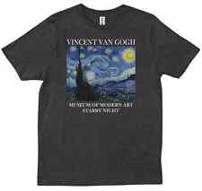 Vincent Van Gogh The Starry Night Painting Amazing Print Gift Artist T-shirt picture