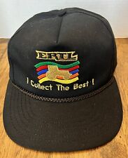Vintage ERTL Black Snapback Hat 