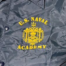 US Naval Academy Button Up Jacket XS Vintage Navy Military Officer picture