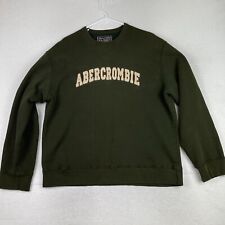 Vintage Abercrombie & Fitch Sweater Mens Large Made in USA Pullover Green picture