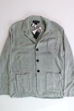 The Men's Store Bloomingdales Melange Knit Cardigan Jacket Large Green Sweater picture
