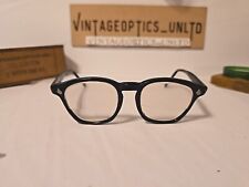 American Optical Vintage Black Hornrimmed Eyeglasses Flex Fit 6M Frame picture