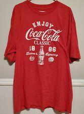 *New* Coca-Cola Classic 2X-Large Red T-Shirt  picture