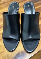 Proenza Schouler Mirror Heel Open Toe Smooth Leather Mules Size 8.5 $895 NWT picture