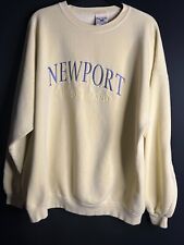 Vintage Newport Rhode Island Sweatshirt Adult XL Pullover Sweatshirt Oarsman picture