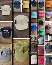 POLO RALPH LAUREN Chino Baseball Cap Hat Adjustable Strap | Multiple Color-Way picture