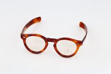 Roy Tower Old time 7 123 hand made in Italy, Vintage 90s panto round eyeglasses picture