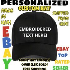 CUSTOM PERSONALIZED Multi Color Embroidered Baseball Hats Caps EMBROIDERED picture