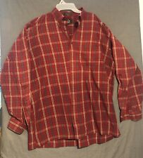 Mens BD Baggie Red Dress Shirt Size L picture