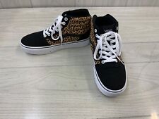 Vans Ward Hi Canvas Platform Sneaker, Women's Size 7, Cheetah/Black picture
