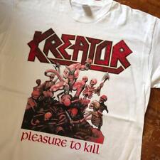 Doube sided Kreator band shirt, Pleasure to kill, thrash metal band shirt TE6052 picture