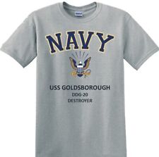 USS GOLDSBOROUGH DDG-20* DESTROYER*NAVY EAGLE*T-SHIRT. OFFICIALLY LICENSED picture