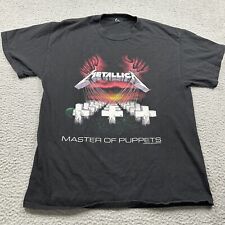 Vintage Metallica Shirt Mens Medium 1994 Master Of Puppets Graphic Print Merch picture