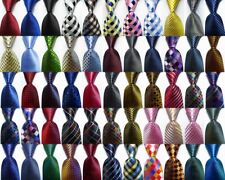 New Checks Classic JACQUARD WOVEN 100% Silk Men's Tie Necktie picture