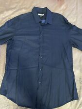 Versace Collection Trend Blue Shirt Sz 17/XL NWOT picture