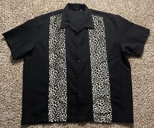 Steady Last Call Shirt Mens 3X Leopard Print Short Sleeve picture
