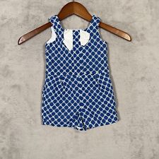 Janie And Jack Girls Jumpsuit  Size 3 Blue picture