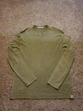 Jake Agave Shirt Large Mens Green Long Sleeve Supima Cotton Classic Cut USA Made picture
