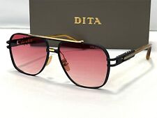 DITA KUDRU DTS436-A-02 Sunglasses Black Iron Unisex Bordeaux Gradient Lens picture