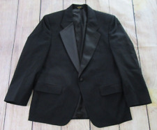 Pierre Balmain Black Tuxedo Jacket Blazer Single Breast One Button Mens 41 x 29 picture
