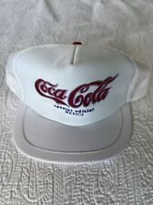 Rare Vintage Coca Cola MEXICO Special Edition White Foam Trucker Hat picture