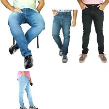 Men's Slim Fit Jeans Stretch Denim Fashionable Skinny Casual Super Designer Pant picture