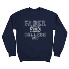 Faber College Funny  Animal House  Frat  Party Navy Crewneck Sweatshirt picture