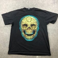 Max Mehra Shirt Mens 2XL Black Skull Band Double Sided Grunge Goth Street Skate picture