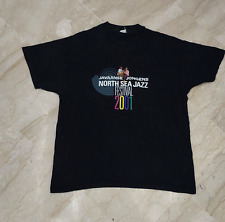 Rare Vintage Javaanse Jongens North Sea Jazz Festival 2001 Black T-Shirt XL picture