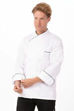 Chef Works Mens Monte Carlo Premium Cotton Chef Coat (ECCB) picture
