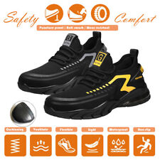 Indestructible Safety Work Shoes Steel Toe Breathable Work Boots Mens' Sneakers picture