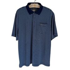 Greg Norman for Tasso Elba Five Iron Play Dry Golf Shark Polo Shirt Men’s Size L picture