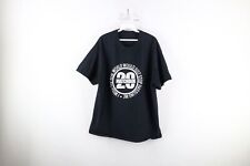 Vintage 90s Mens XL Distressed Real World Matchbox 20 Band T-Shirt Black Cotton picture