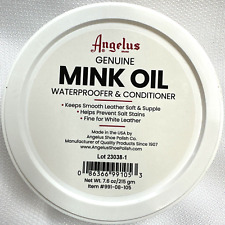 Angelus Genuine Mink Oil Waterproofer And Conditioner 7.6 oz / 215gm for Leather picture