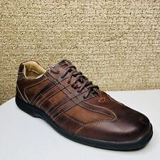 Johnston Murphy Shoes Men 11.5 XC4 Brown Leather Sheepskin Oxford Lace Worn Once picture